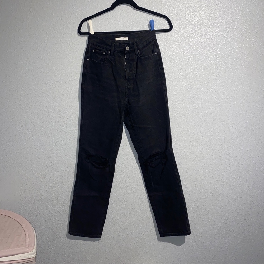 pacsun dad jean black